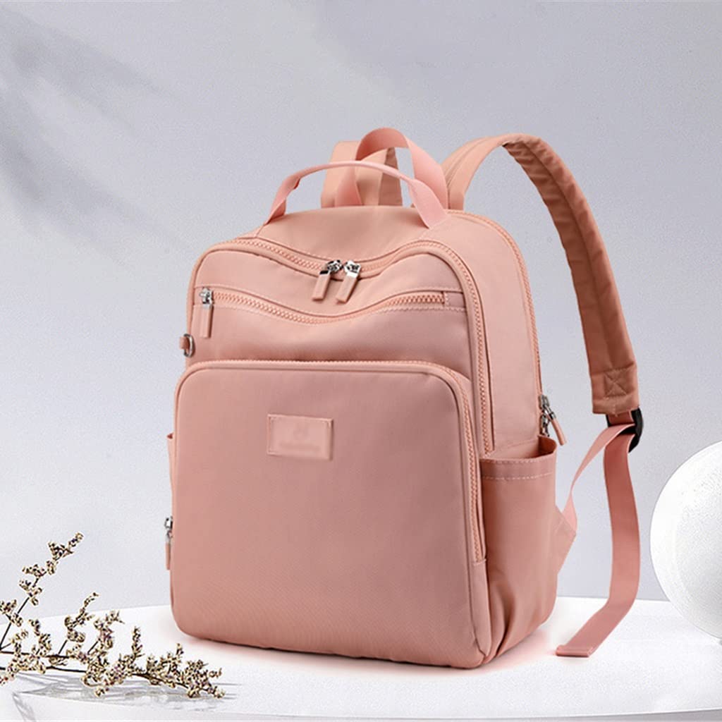 Candy-colored backpack women's outdoor large-capacity travel backpack trendy waterproof handbag simple nylon school bag