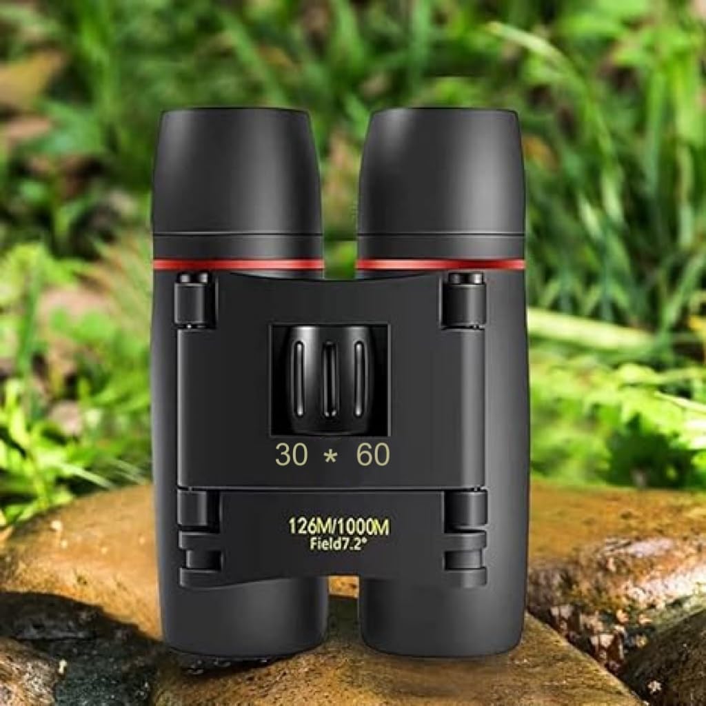 VISHARNI Telescope Hd Vision Binoculars 10000m High Power for Outdoor Travel Stargazing Concerts Sports Optical Vision Binocular Fixed Zoom (30x60) - Image 7 thumbnail