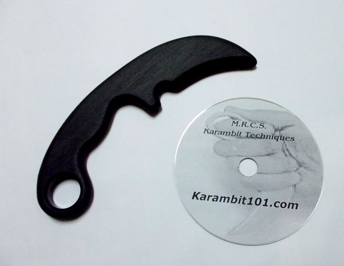 Kerambit Trainer Knives Karambit Training Instruction Video Pencak Pentjak Silat Serak Polypropelene FMA Replica