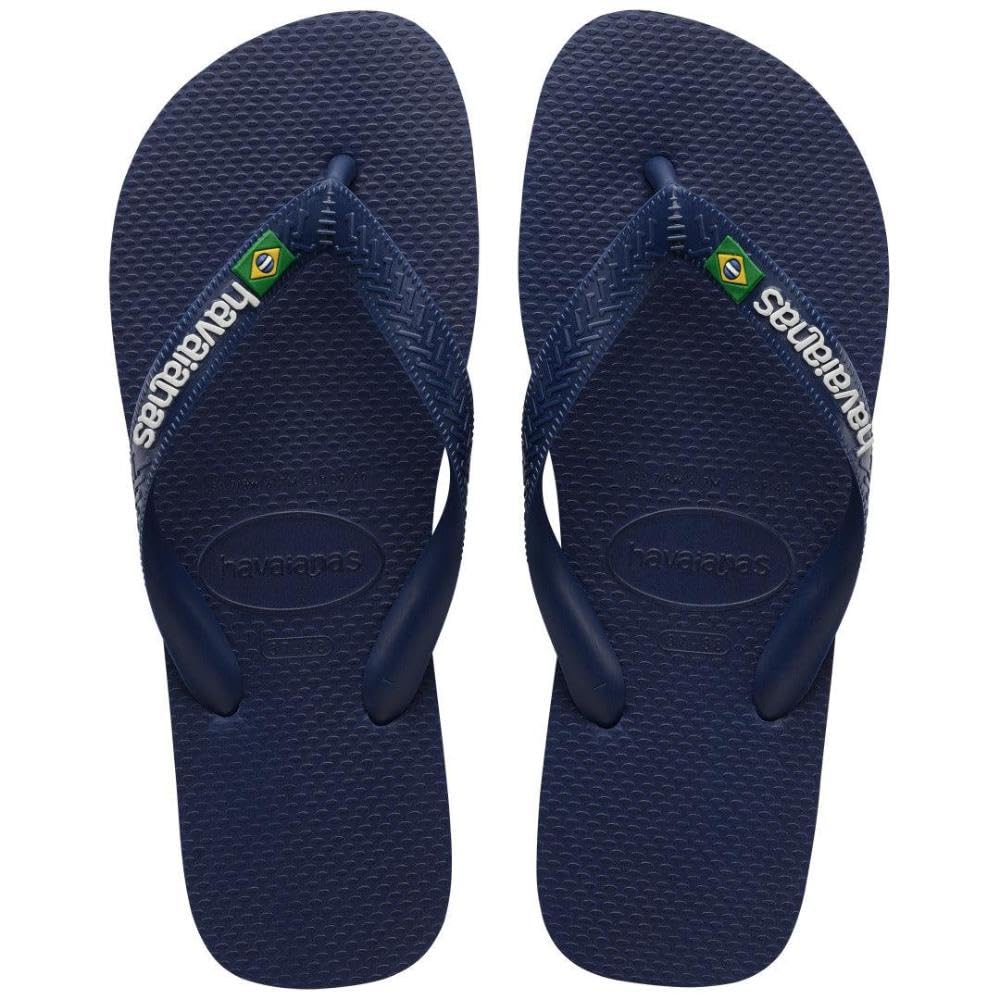 Unisex's Brasil Logo Flip Flops
