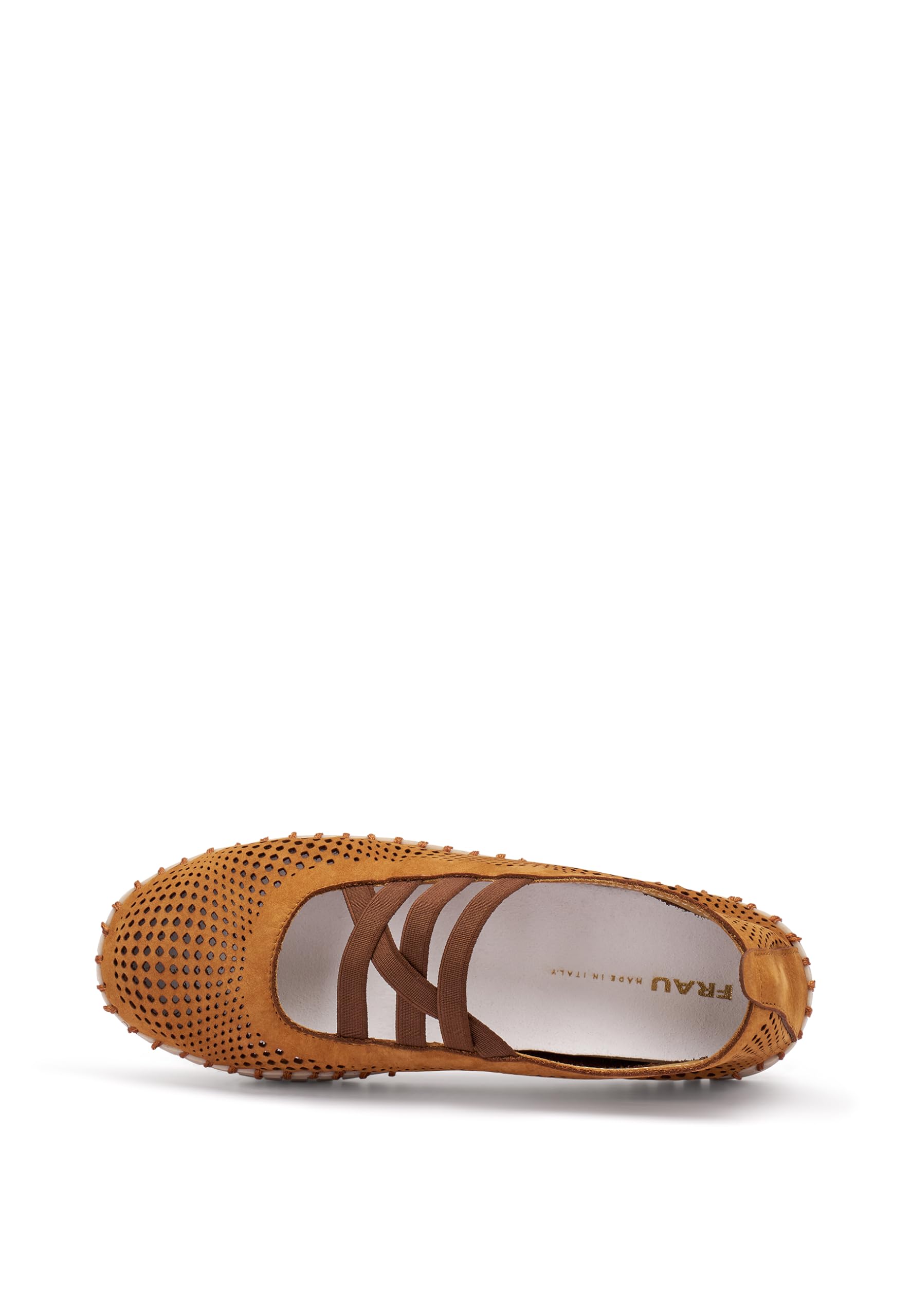 Frau - Ballerine in Nabuk laserato