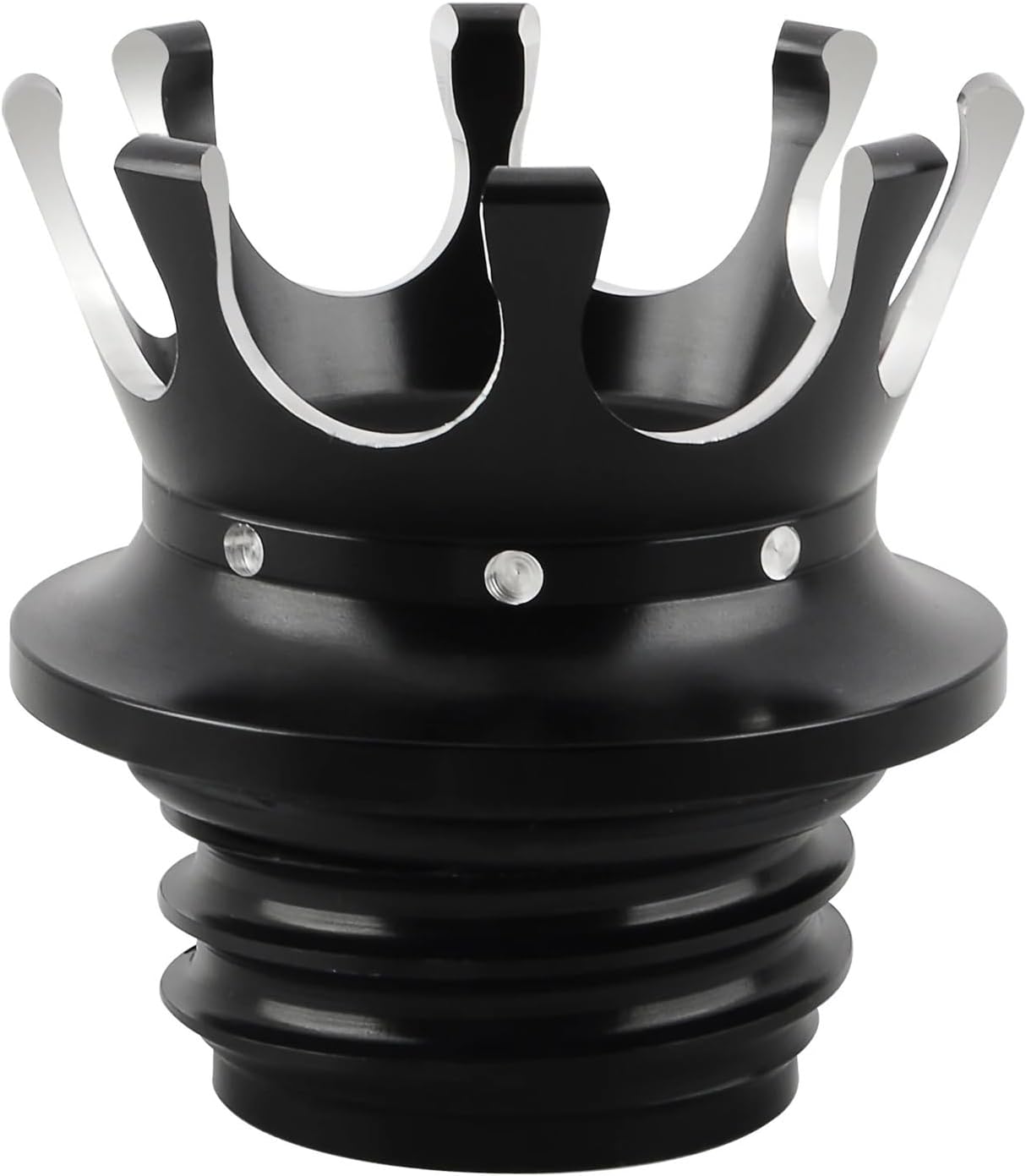 Motorbike Petrol Tank Cap Motorcycle Accessories Crown Style Fuel Tank Cap for Harley Touring Softail Sportser Dyna Road King 883 1200 FLHR FLHX