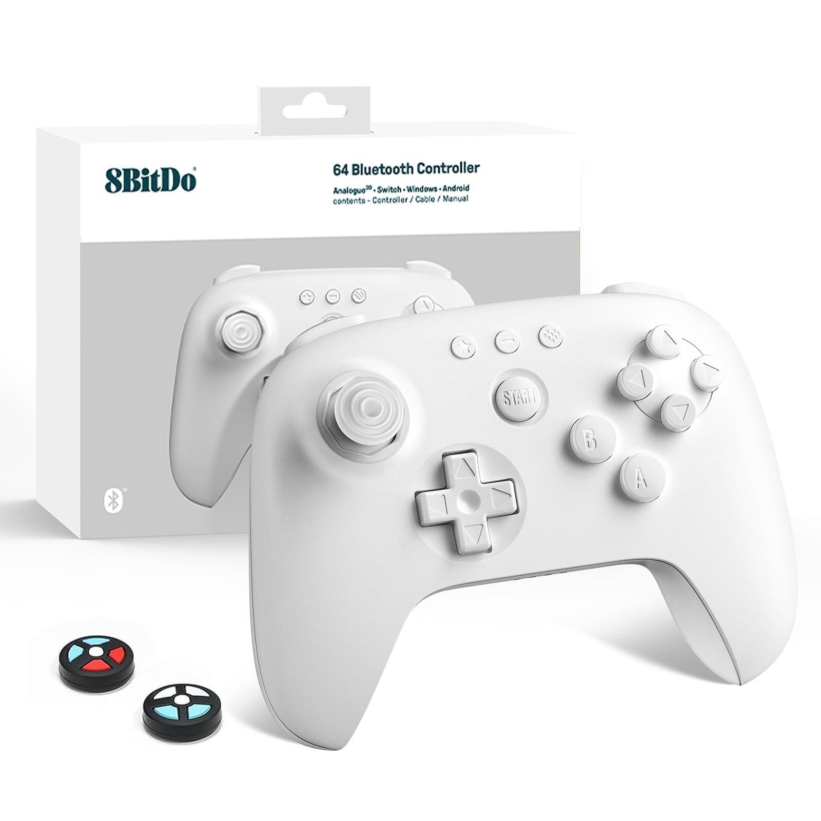 PocoAtmoph Window 2 ホワイト3枚 ｜リモコン付 Amazon.com: 8Bitdo 64 Bluetooth Controller for Analogue 3D, Switch