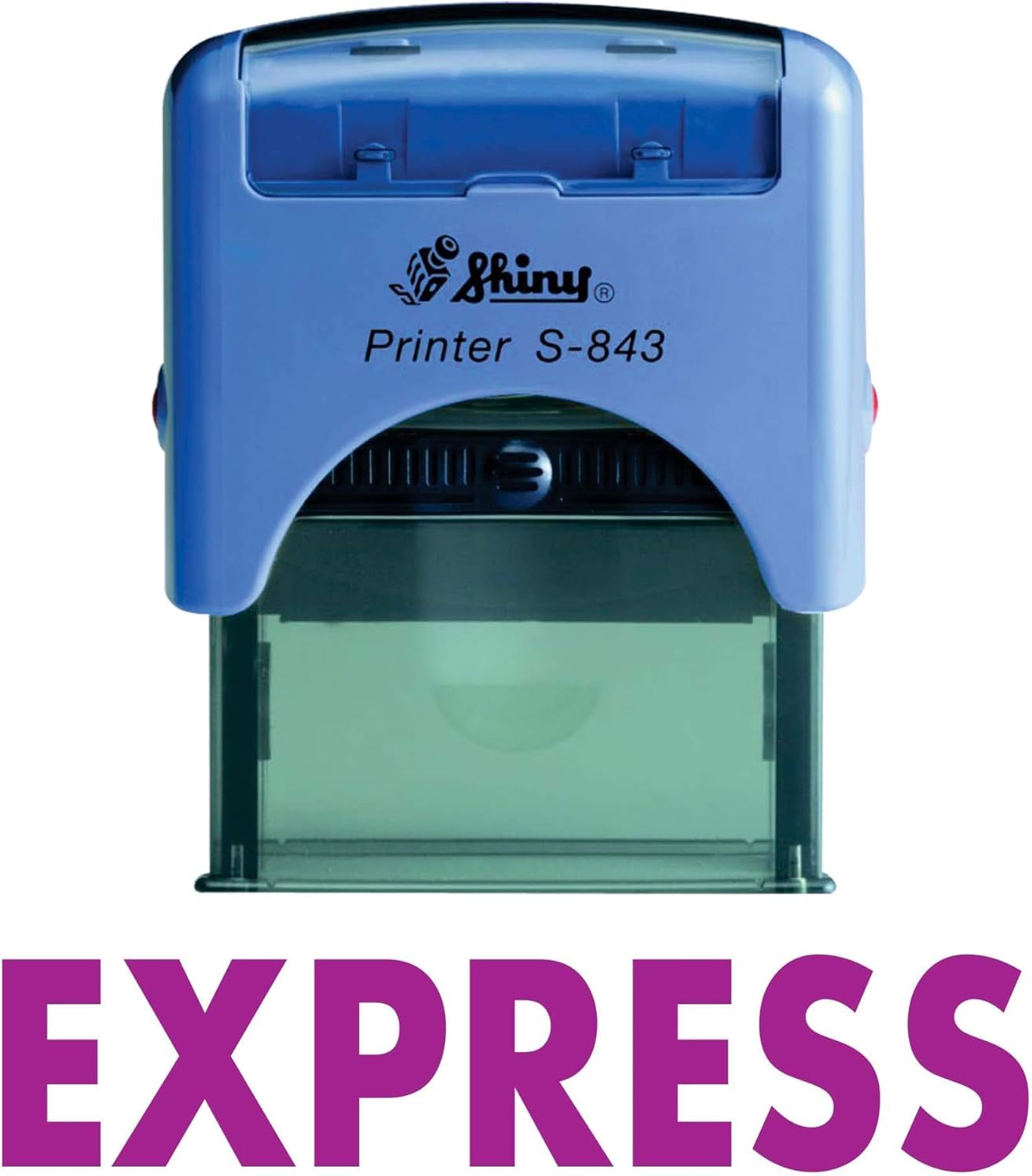 Express Self-Inking Rubber Stamp – Quick, Clean & Hassle-Free Impressions | Ideal for Offices, Admin Teams & Retail Counters | Boost Speed & Workflow Efficiency