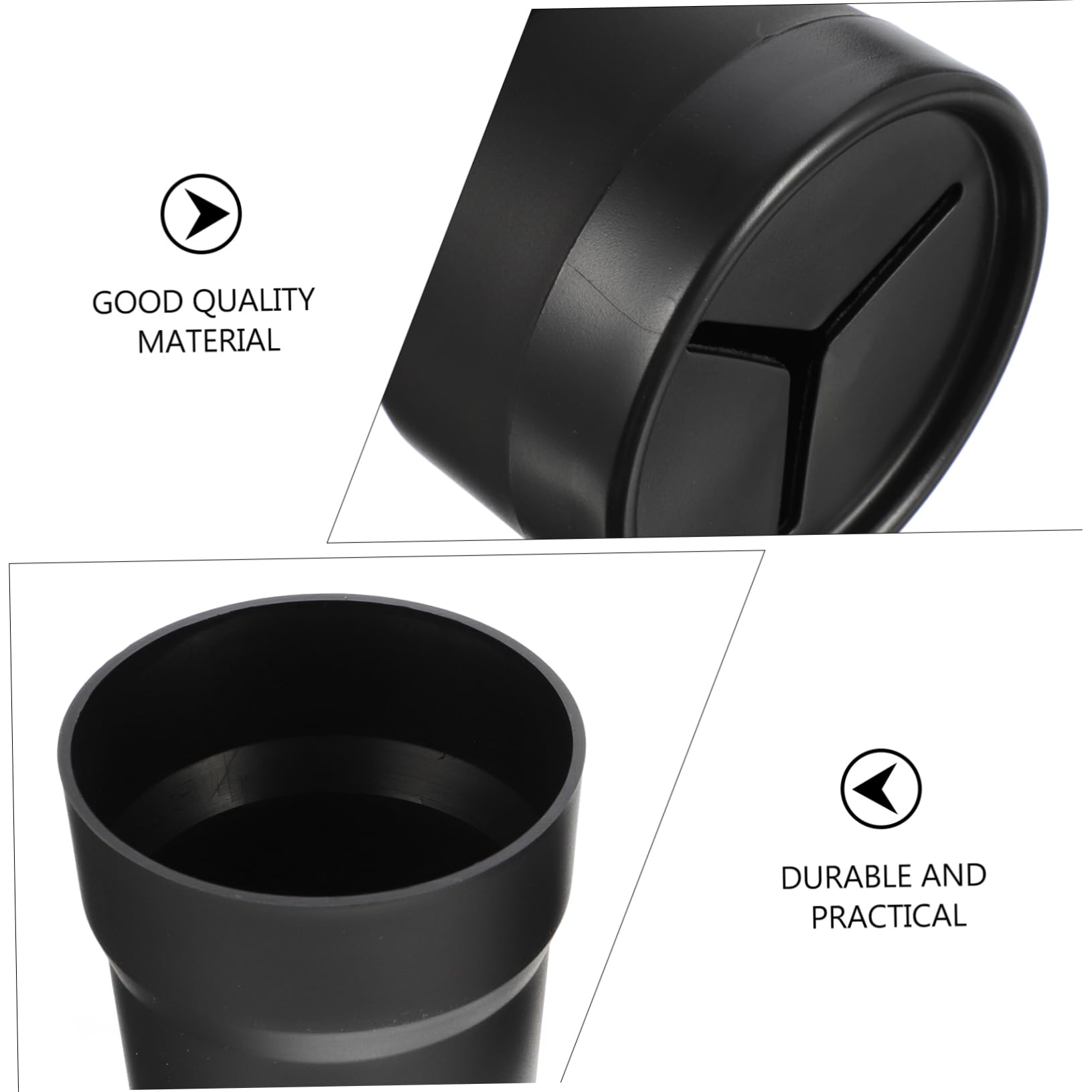 Amosfun 2 Ensembles Poubelle De Voiture Compacte Avec Couvercle Conteneur À Déchets Forme De Tasse Pour Voiture Et Maison Pour Intérieur Propre Et Ordonné 2 Pièces * 2