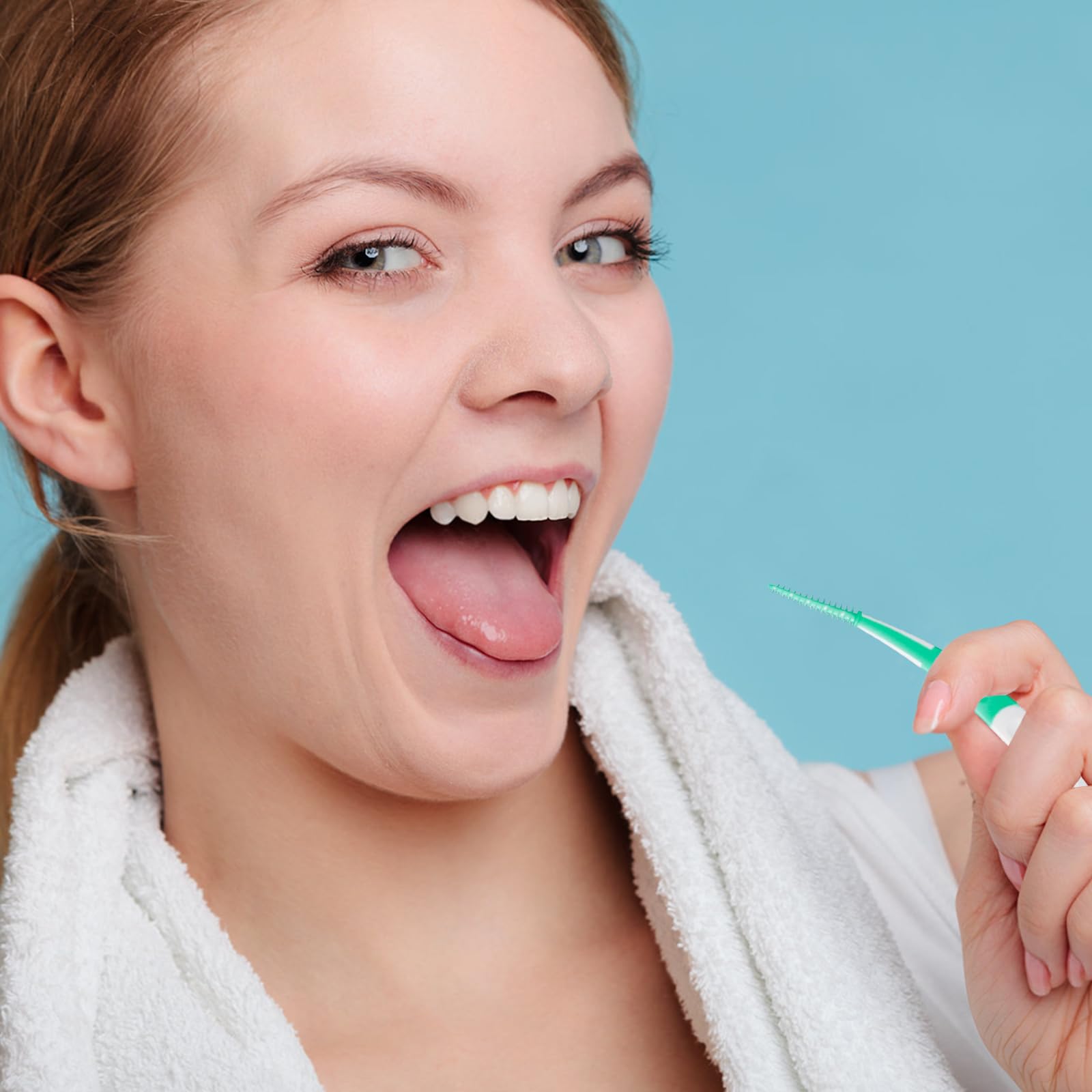 120 Pezzi Scovolini Dentali - Pulisci Denti - Spazzola Dentale Portatile Con Coperchio, Ideali Per Pulire Le Zone Difficili Da Raggiungere Dei Denti,E Sono Comodi Da Portare Con Sé
