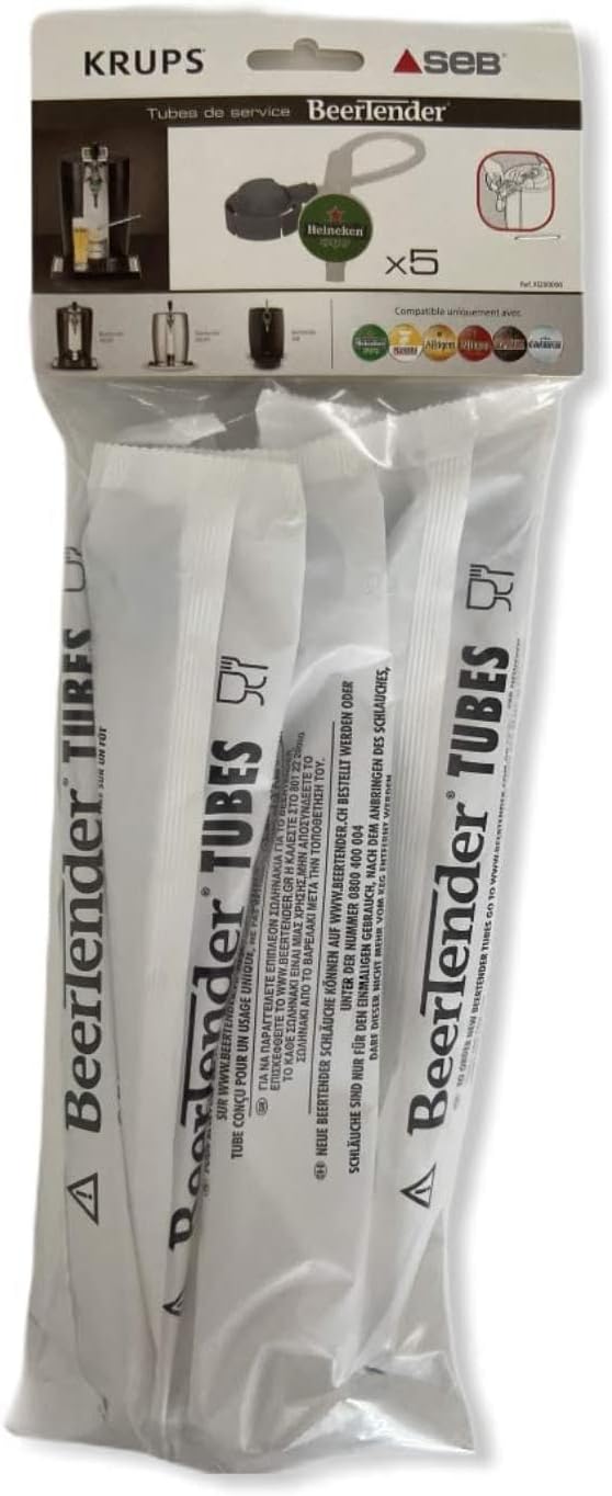 beertenderSet of 10 Tubes for Beer Spout/Pump for Seb and Krups