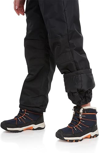 Miniatura 5 de Wippette Overol con peto de nieve para niñas, con aislamiento impermeable, para snowboard, esquí, nieve, para niñas (5-18)