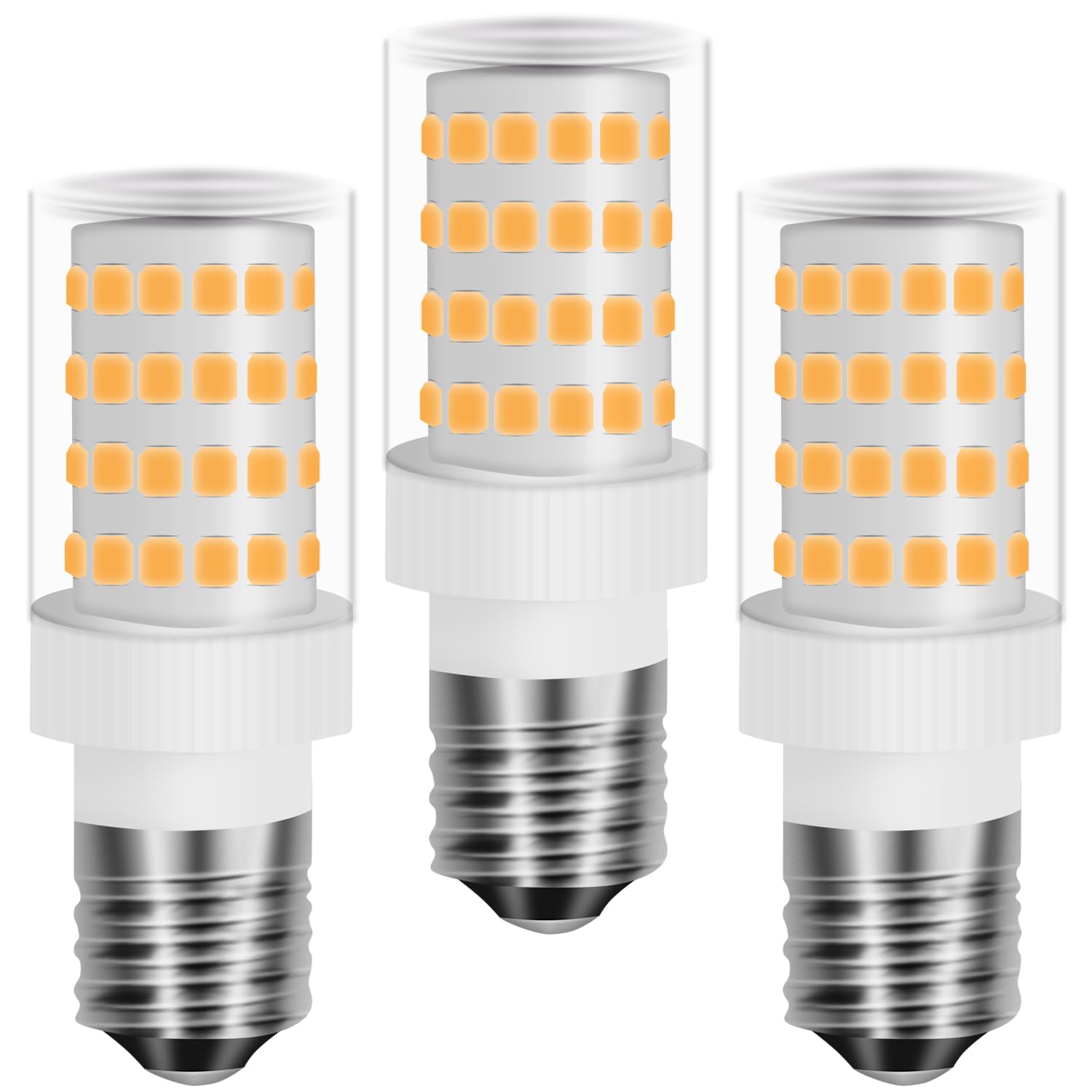 TIAFELNGLY 8W E14 LED Maiskolben Lampen, Nicht Dimmbar E14 Leuchtmittel Warmweiss LED Mais Glühbirnen 3-er Pack