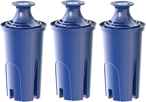 Miniatura 9 de Filtro de agua alcalina, repuesto para filtro Brita, jarras y dispensadores, Classic 35557, OB03, Mavea 107007, repuesto para jarras Brita Grand,