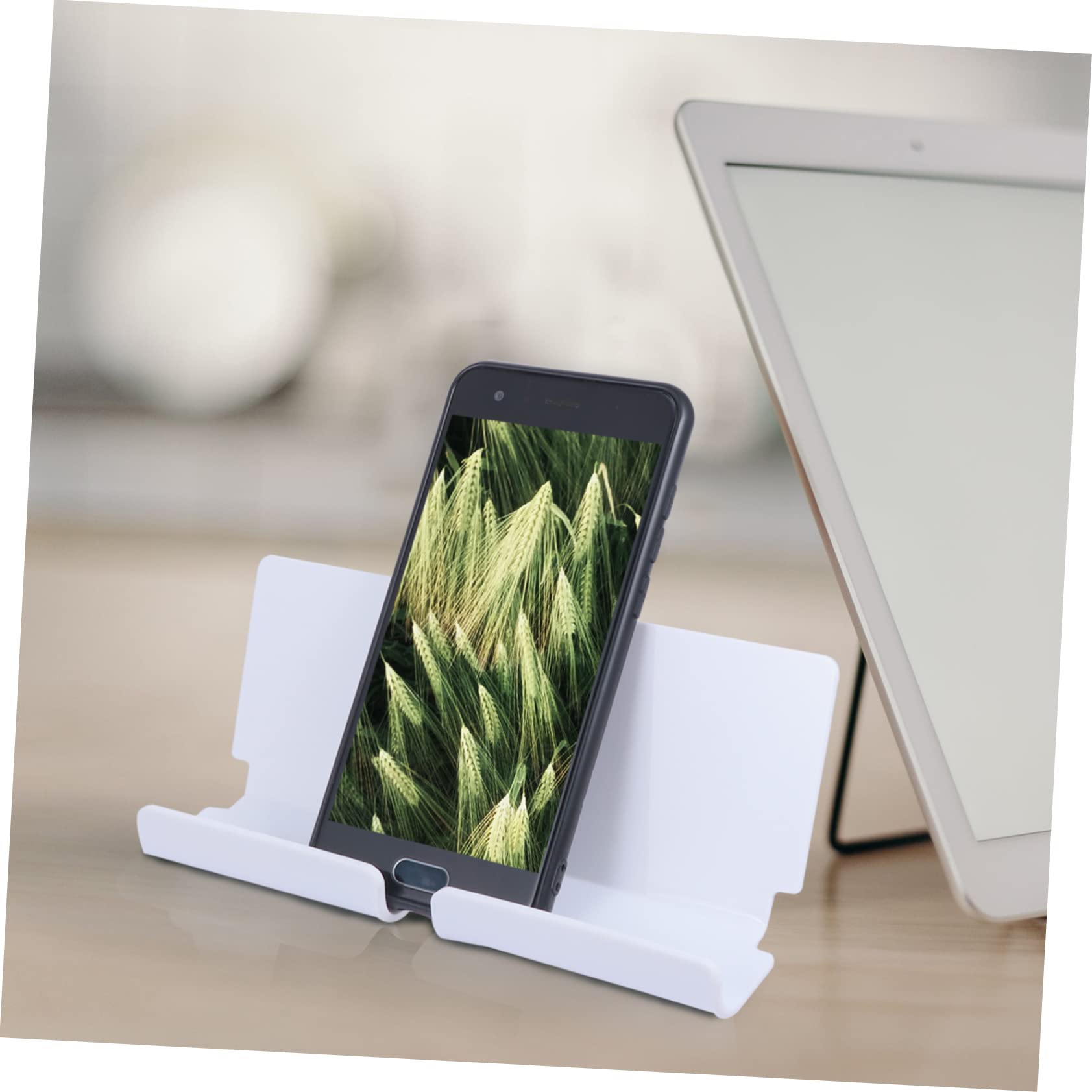 Hemobllo 3pezzi Supporto Murale Per Smartphone e Tablet Senza Acrilico Organizer Per Caricamento Facile e Pratico