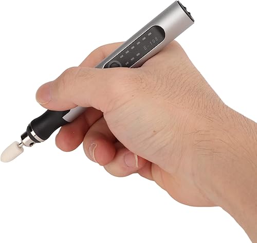 Miniatura 2 de Oumefar Mini herramienta giratoria inalámbrica, bolígrafo de grabado inalámbrico, amoladora recargable por USB, juego de herramientas rotativas