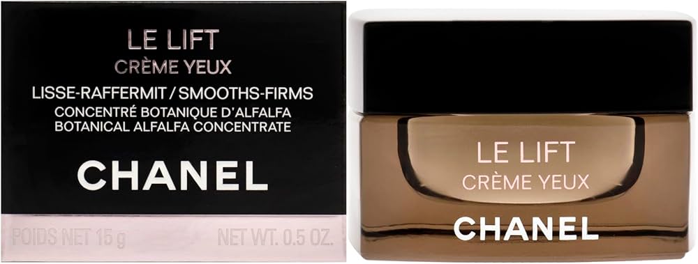 Amazon.com: CHANEL Le Lift Creme Yeux, Black, 0.5 Ounce : Beauty