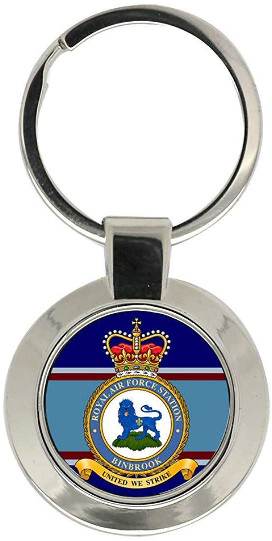 Giftshop UK RAF Station Binbrook Key Ring