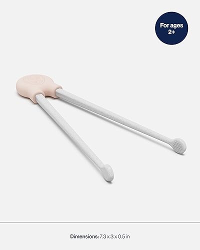 Miniatura 3 de Lalo Palillos de la Patrulla Canina para niños - Juego de 2 palillos de entrenamiento hechos de silicona y paja de trigo ecológica PP - Edades de 2