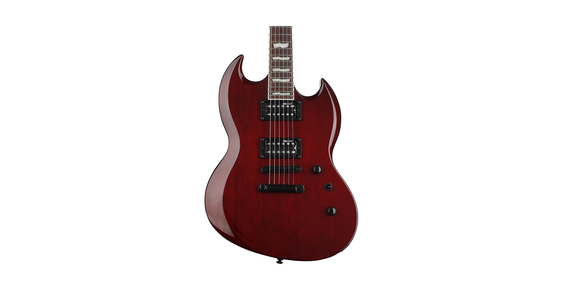 ギター ESP VIPER Amazon | ESP LTD Viper-256 See-Thru Black Cherry エレキギター