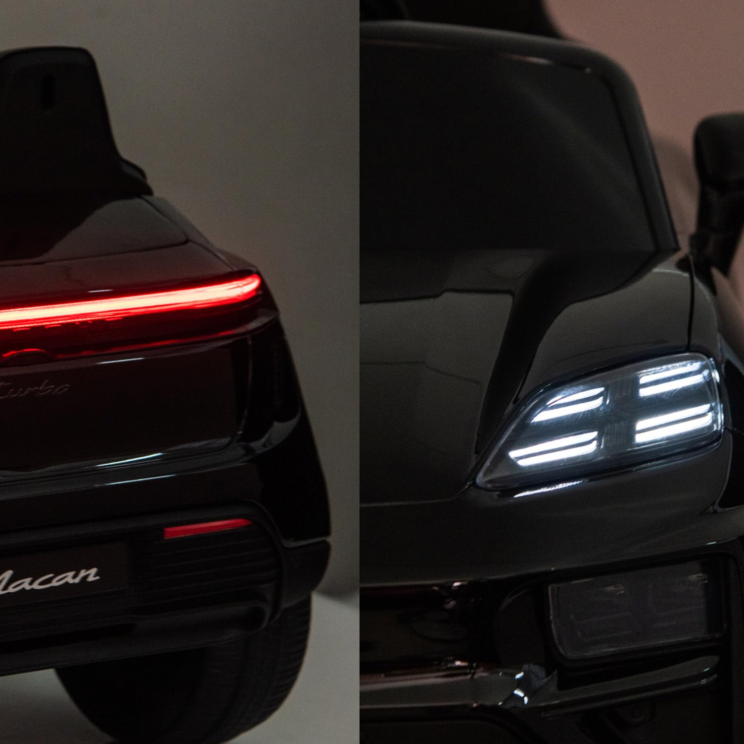 Porsche Macan Turbo Auto Elettrica per Bambini, Licenza Ufficiale, Veicolo Giocattolo a Batteria