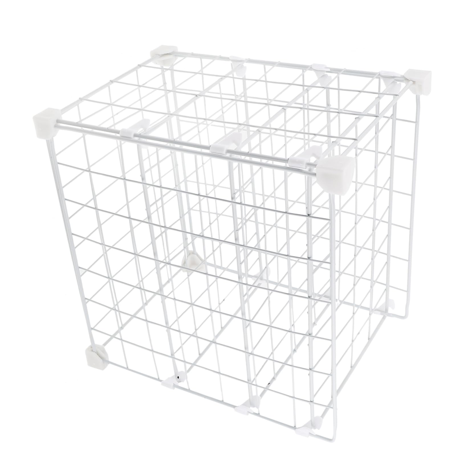 Zerodeko Estante de Almacenamiento para Frigorífico y Cocina, Rejilla de Hierro de 4 Capas Divisores Ajustables, Adecuado para Platos y Tazas
