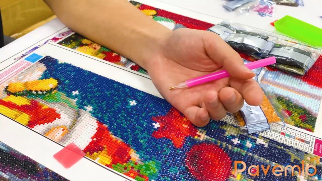 EXQULEG Diamond Painting 5D Animali | Tela Rotonda 30x40 Cm | Kit Completo Con Strass E Penna | Fai Da Te Per Adulti