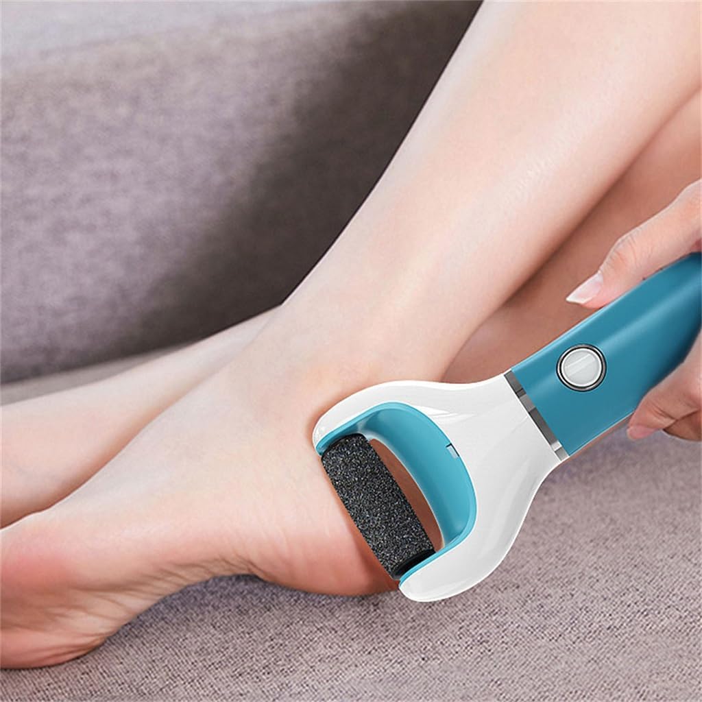 Strumento Elettrico Ricaricabile for La Riparazione dei Piedi for La Rimozione dei Calli, Smerigliatrice Elettrica for I Piedi,(Blue)