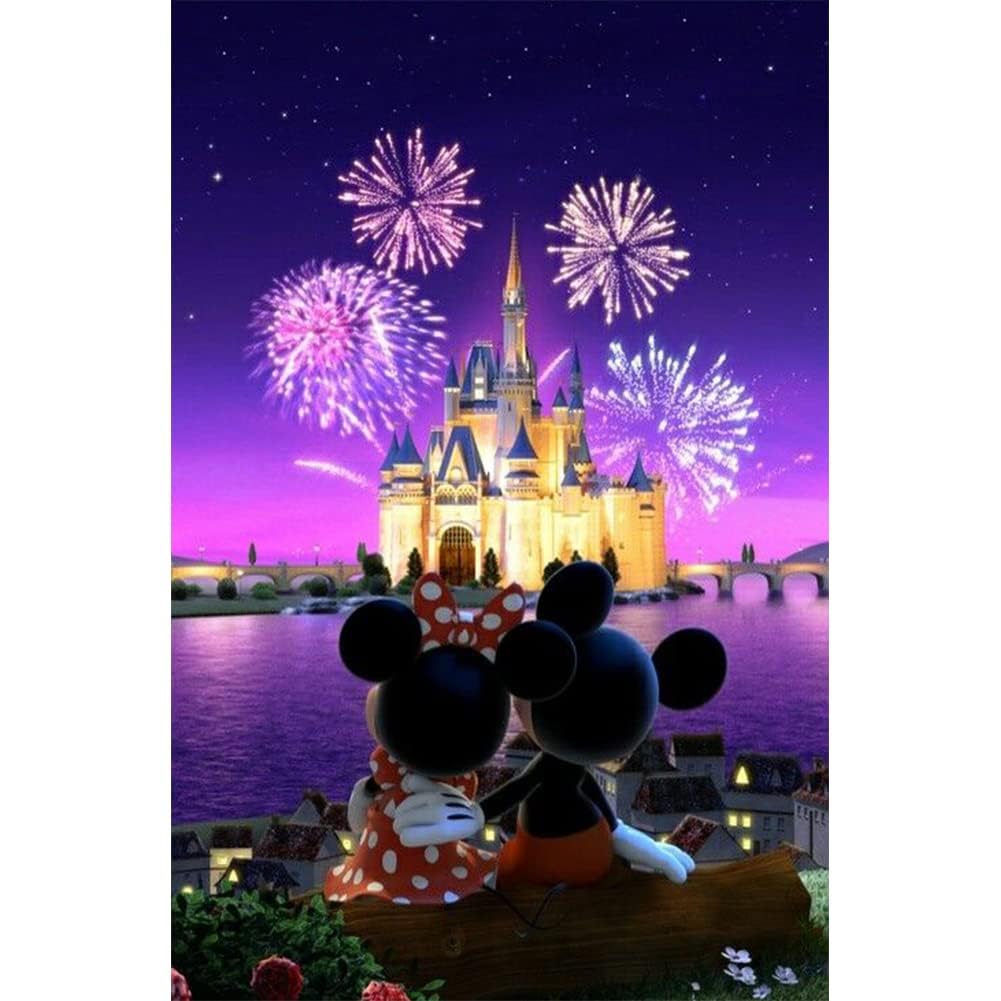 JAKI Diamond Painting Kits for Adults Castle 12x16inch
