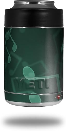 Bokeh Música Calcomanía de Seafoam verde – Estilo piel envolver Fits Yeti Rambler colster y rtic puede (Cooler no incluidos)