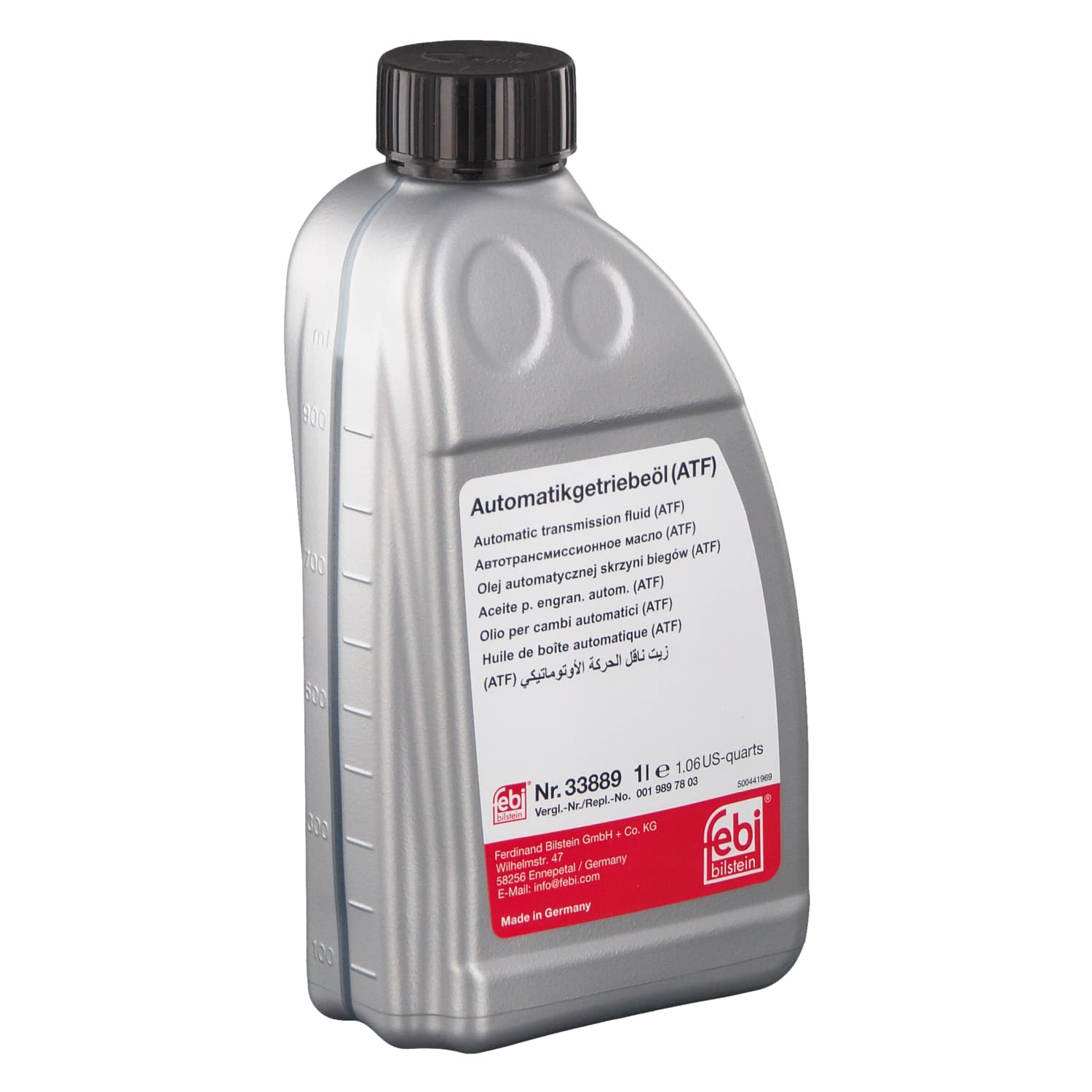 febi bilstein ATF 33889 1L 4本セット Amazon.com: Febi Auto Trans Fluid 33889