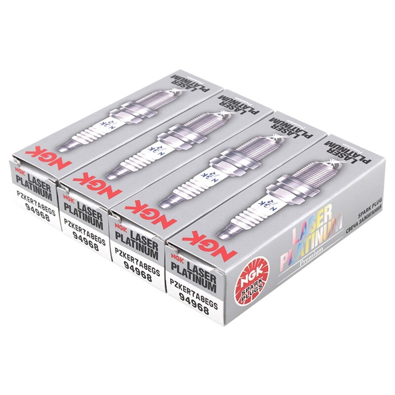 NGK Double Platinum Spark Plug PZKER7B8EGS 93231 Compatible With