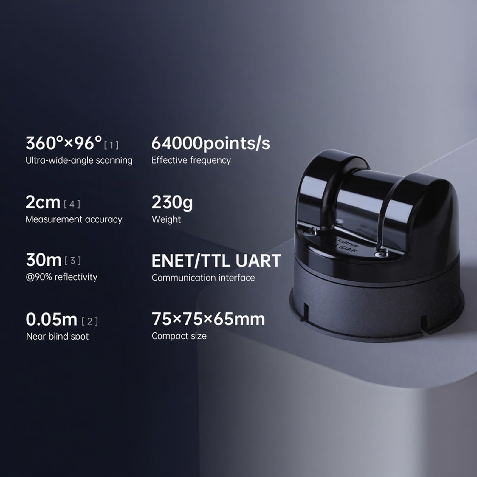 Amazon.com: Dxtvate Unitree L2 4D LiDAR Lidar Sensor Laser Radar