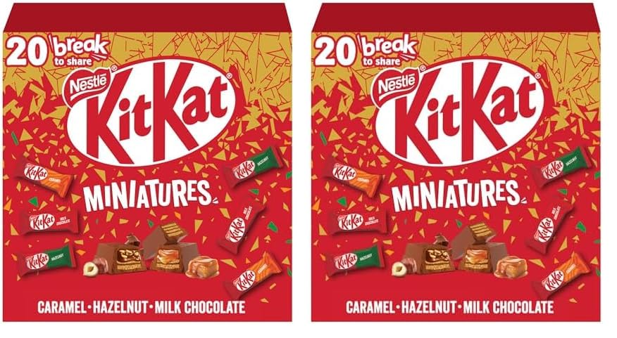 Nestle KitKat Miniatures Assortment Box (214.5g) (Pack of 2)