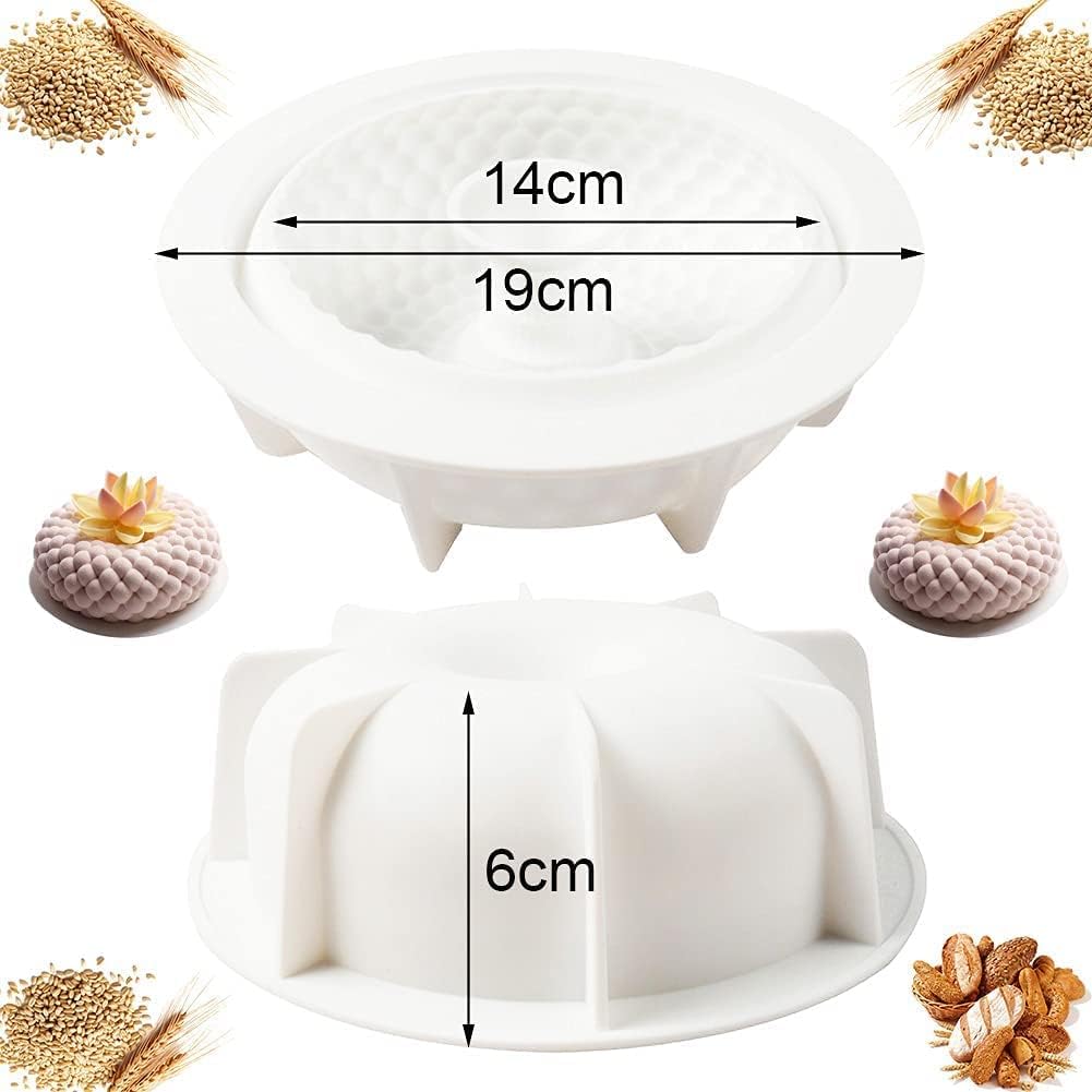 mousse-/cakevorm, siliconen bakvormen voor cake - 3D-bakvorm, doe-het