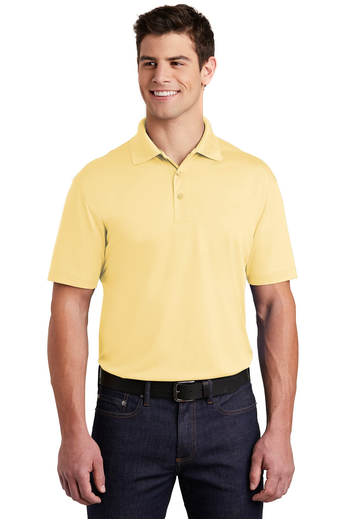 Joe's USA Polo Shirt for Men - Short Sleeve Cotton-Blend Collared Shirt for Office, Retail, Hospitality, and Everyday Wear