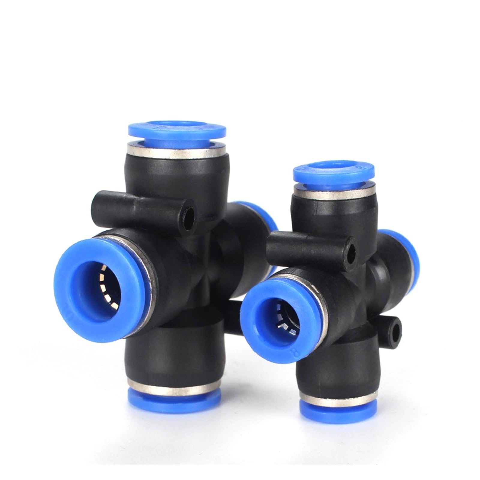 direkter pneumatischer Schnellanschluss, 49 Teile/schachtel Set Pneumatische Armaturen PZA/PU/PE Wasser Rohre Rohr Stecker PU-8mm Kunststoff Schlauch