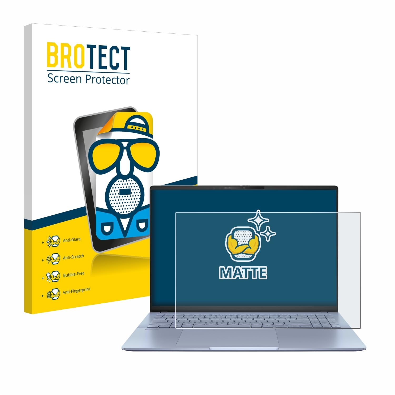 Brotect Protection Ecran Anti-Reflet pour ASUS Vivobook S16 OLED S5606 Film Mat