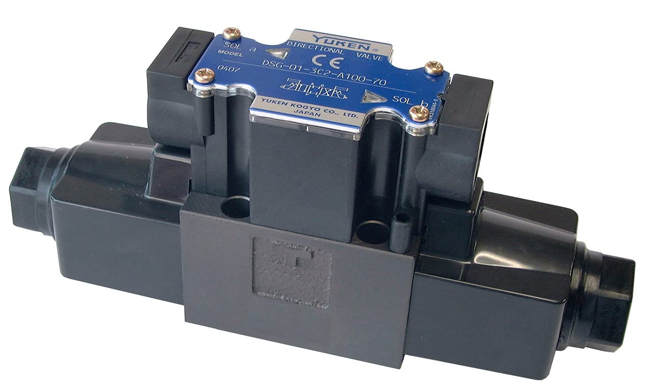 Amazon.co.jp: 油研工業 DSG-01シリーズ電磁切替弁 DSG-01-3C4-A100-N1 