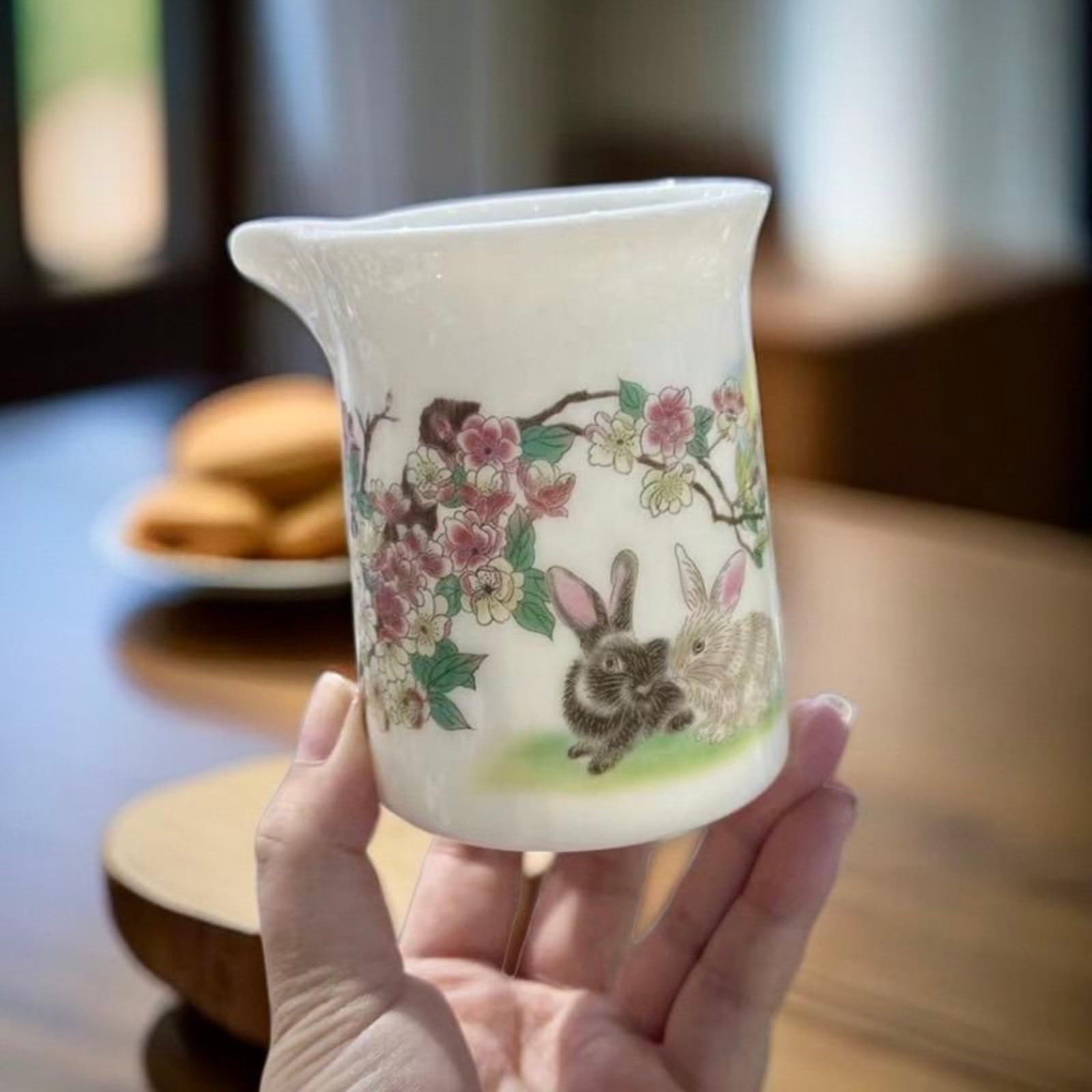 Pichet à thé en porcelaine jade de mouton blanc de haute qualité