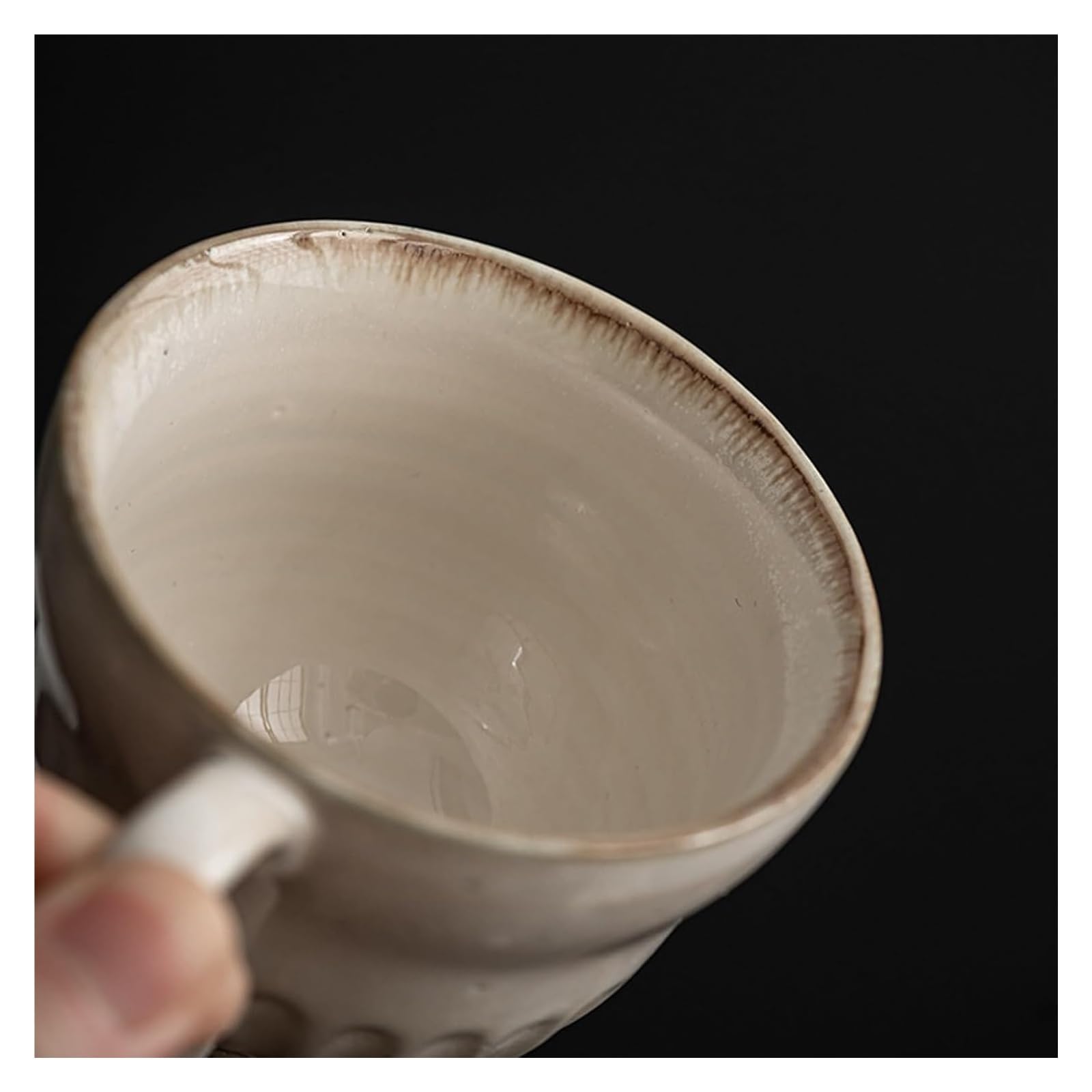 Filiżanka do kawy z porcelany kostnej ze spodkiem | Wielokolorowa porcelanowa filiżanka do kawy ze spodkiem do biura(Brass)