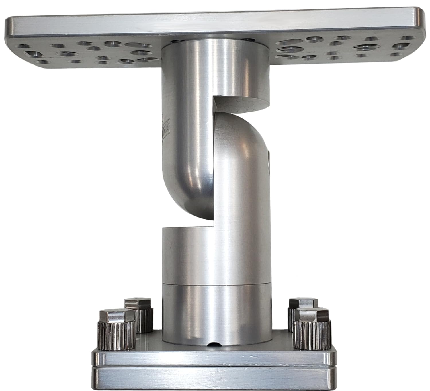 Muddycreek Tackle, Aluminum Electronics Mount for Boat, Compatible with All Electronic Brands, for Track Systems (Mounting Style: Standard)