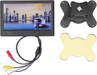 Monitor de visão traseira de 7 polegadas, visão noturna, câmera de backup à prova d'água IP68, exibição de imagem de ponto cego para trailers de caminhões de motorhome