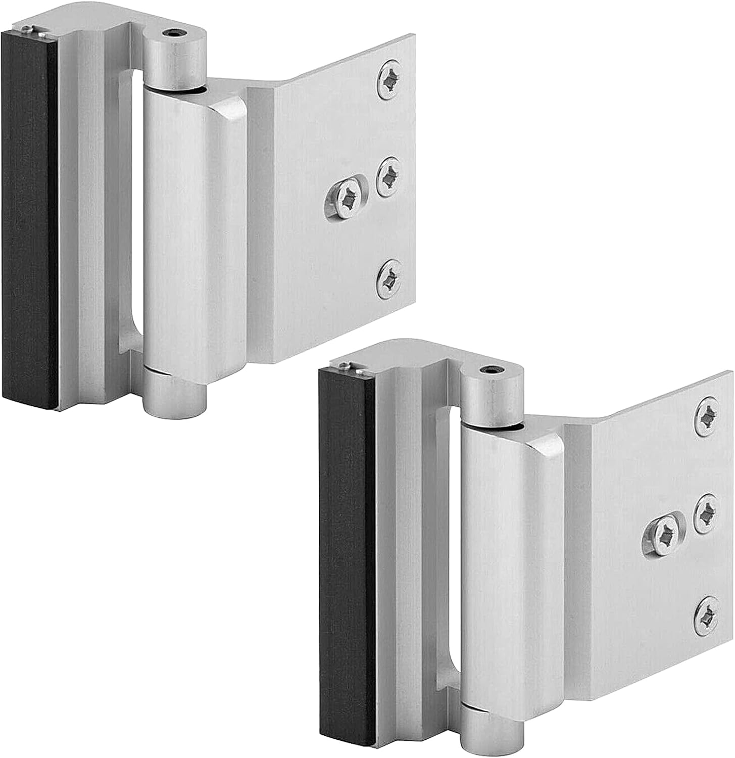 Door Reinforcement Lock, 2PCS Front Door Child Safety Lock Durable Home Security Door Lock from