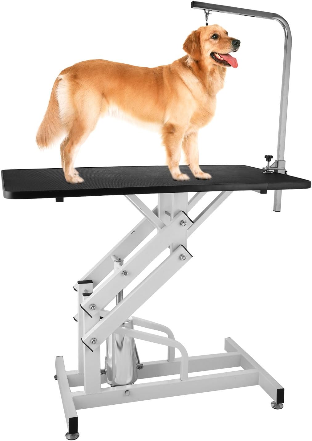PETPAL ZLift Hydraulic Grooming Table 42.5 x 23.6 inches Pet Grooming Table Height
