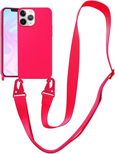 Miniatura 155 de Funda compatible con iPhone 13 con correa, funda cruzada para iPhone con cordón, ajustable, a prueba de golpes, protección contra caídas, funda