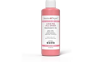 Premium Uncut Scented Oil: 4 oz. of Lick Me All Over Body Fragrance Oil