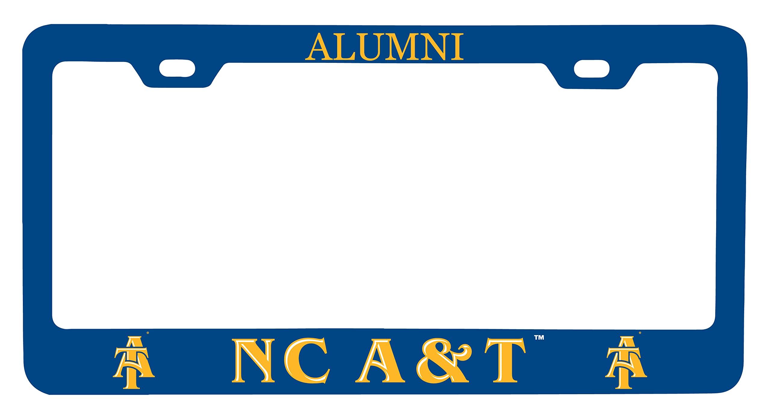 North Carolina A&T State Aggies Alumni License Plate Frame New for 2020… Officially Licensed Collegiate Product