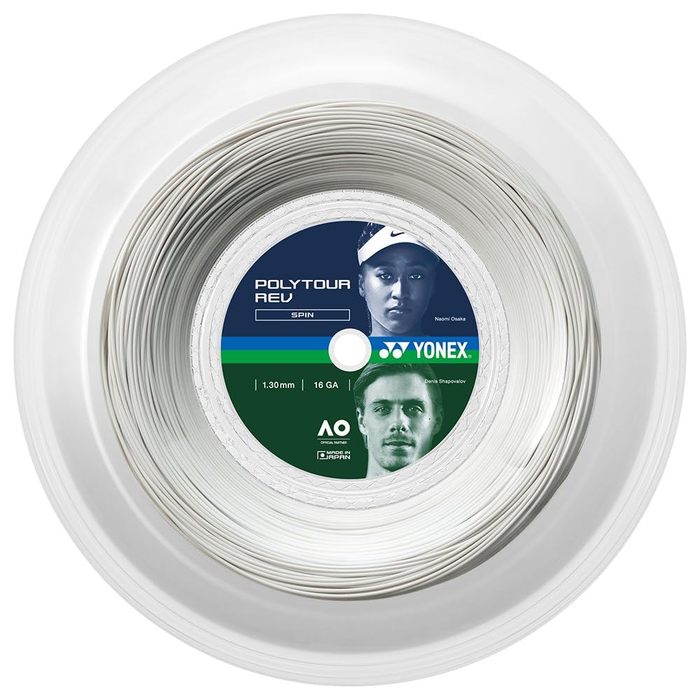Yonex Polytour Rev 130 Tennis Reel String One Size