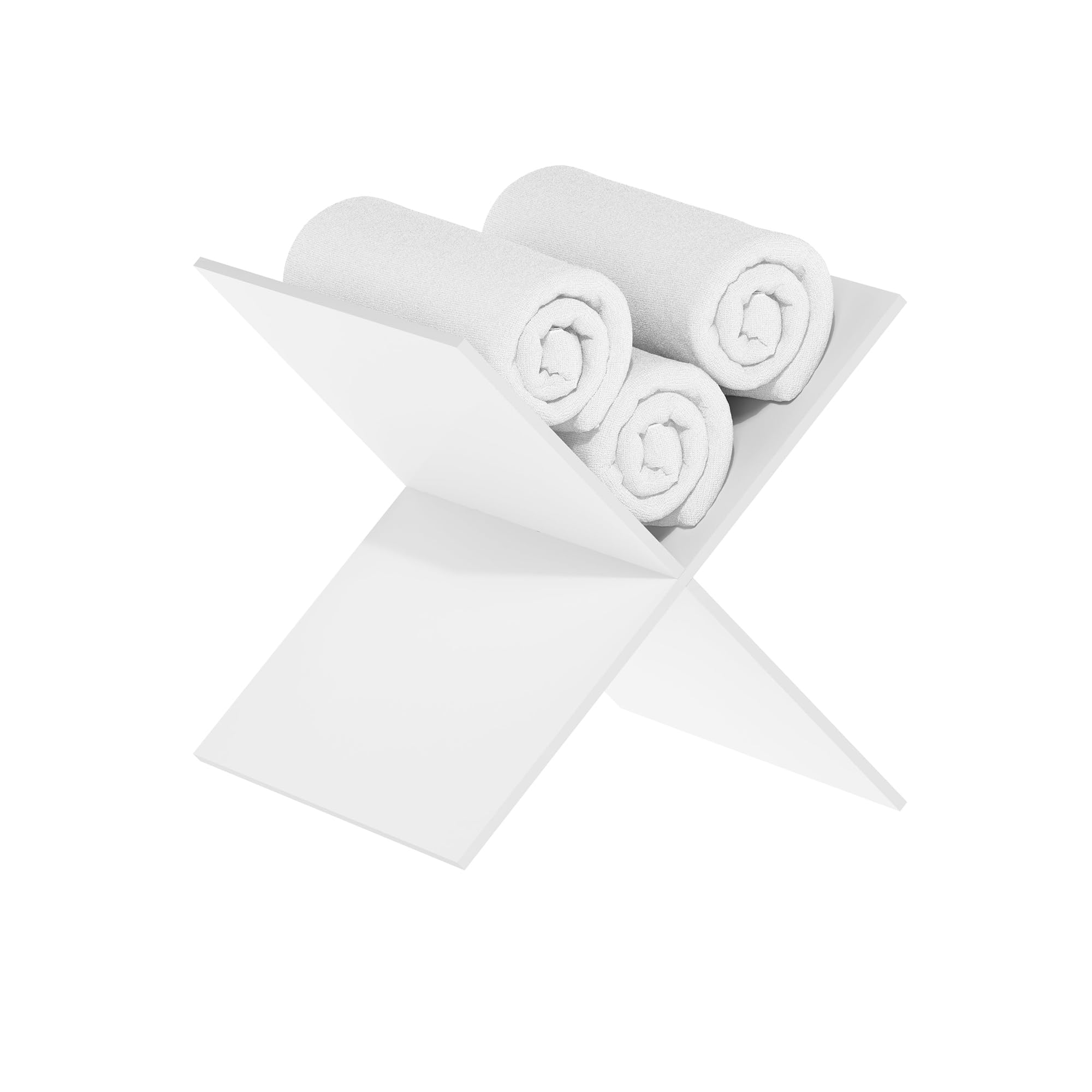 furinno cubicle cube insert, x-shelf cube organizer, fits into furinno extra thick cubes, for organizers and storage, white (does not fit ikea kallax shelving) 15 x13”. pack of 2