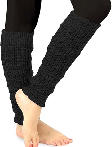 Miniatura 5 de TeeHee Knee Leg Warmers, Extra Long Thigh High Leg Warmers, Boot Cuffs for Women Multipairs Gift for Her