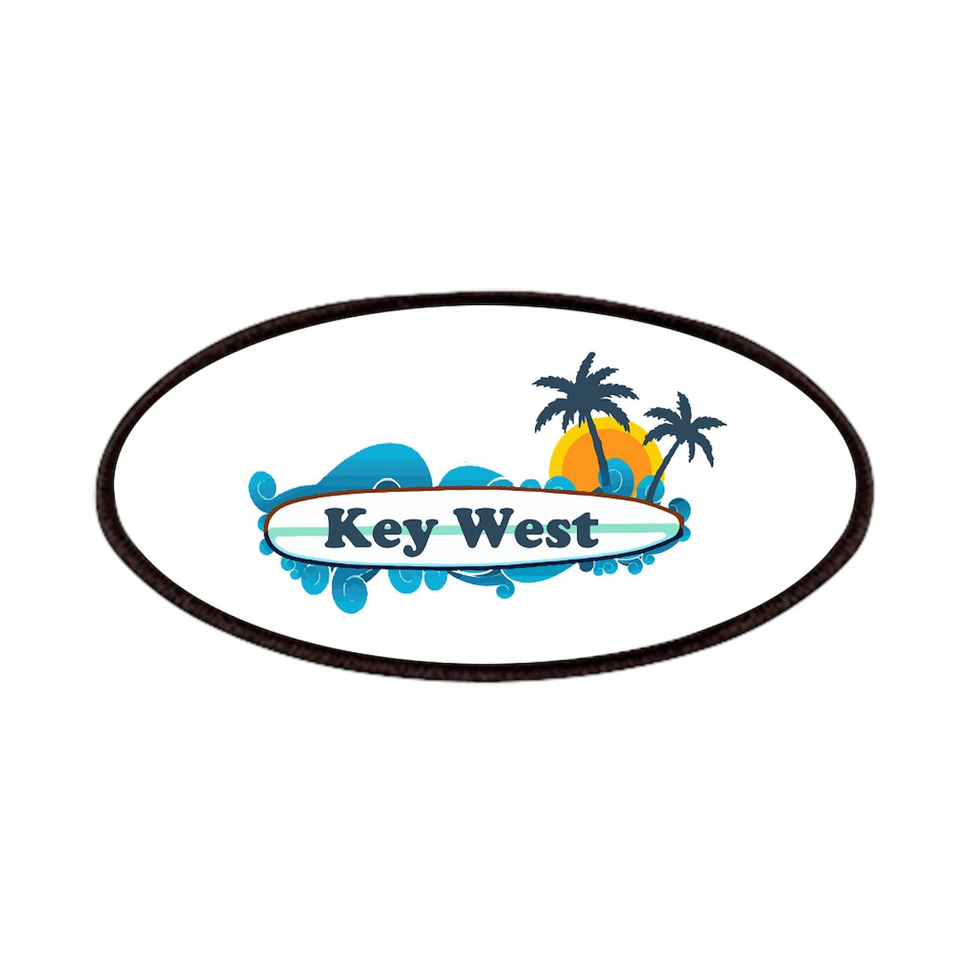 CafePress Key West Surf Design. Patches 4
