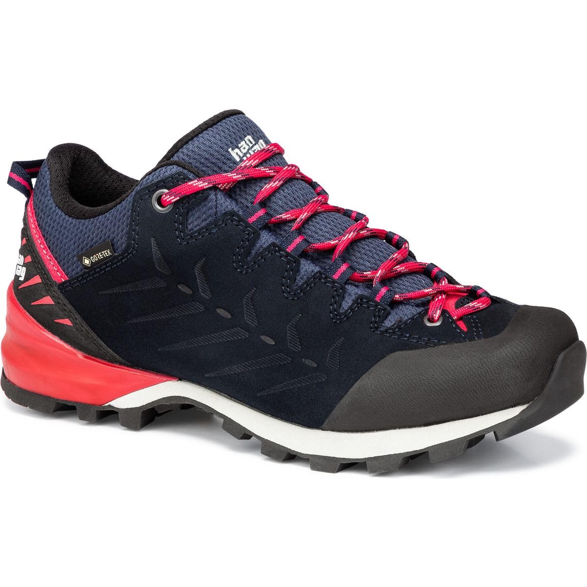 Hanwag Makra Pro Low Bunion Lady GTX buty trekkingowe damskie, ciemnoniebieskie, niebieskie
