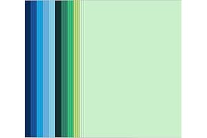 Blue Green CardStock: Craft Essential for Stunning Creations